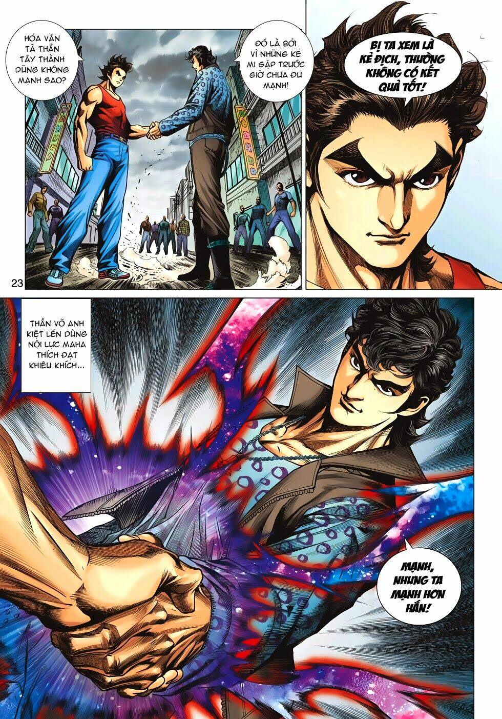 tân tác long hổ môn chapter 630 23