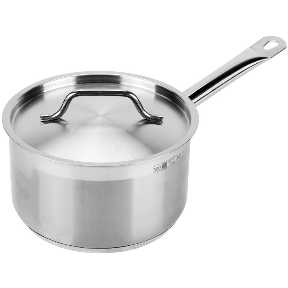 Nồi inox một quay cao cấp, quánh inox, dung tích 2.5L, thương hiệu Vollrath, Mỹ