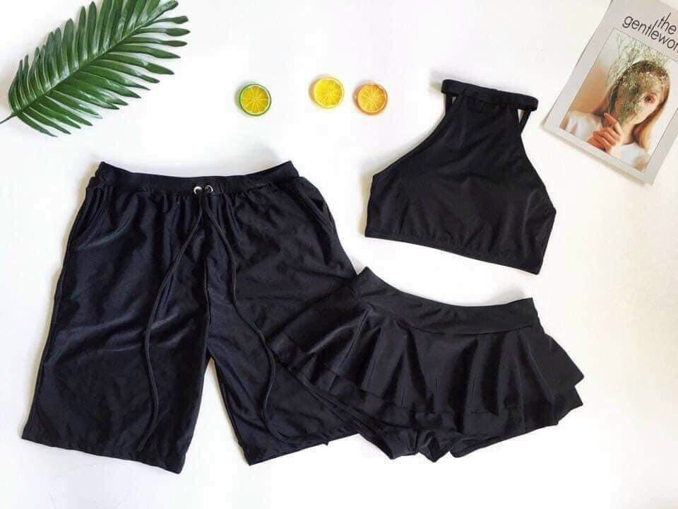 Set Đồ Bơi Nam Nữ 3 Mảnh