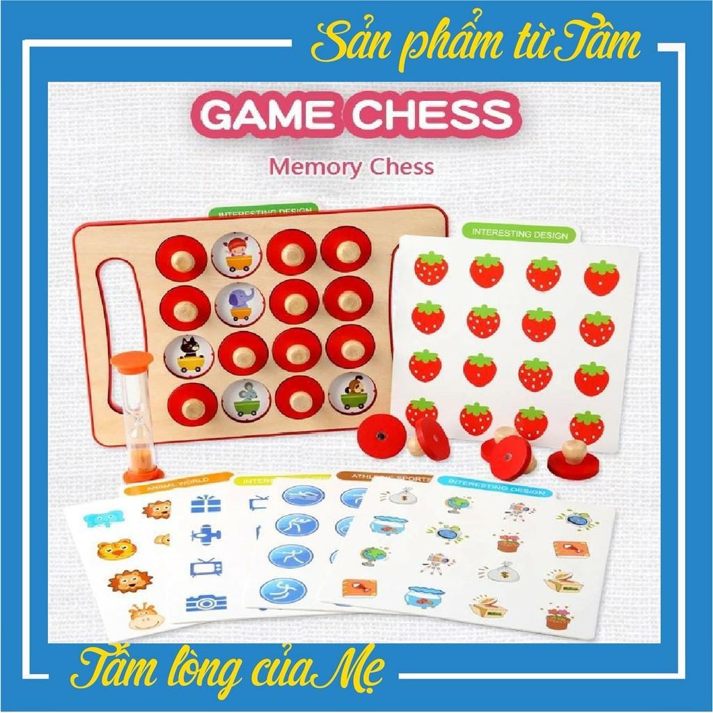Đồ Chơi Lật Hình Tìm Cặp Giống Nhau Luyện Trí Nhớ Và Khả Năng Quan Sát Cho Bé