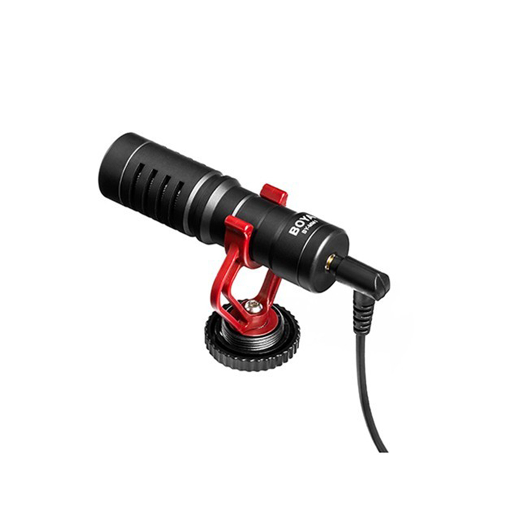 Phụ Kiện Âm Thanh | Micro Thu Âm Chuyên Nghiệp BOYA Shotgun Microphones BY-MM1, Nhỏ Gọn, Tiện Lợi, Bền Bỉ, Chất Lượng Cao, Thích Hợp Dùng Tích Hợp Cho Gimbal, Máy Ảnh DSLR &amp; Khung Quay Cho Điện Thoại - Hàng Chính Hãng