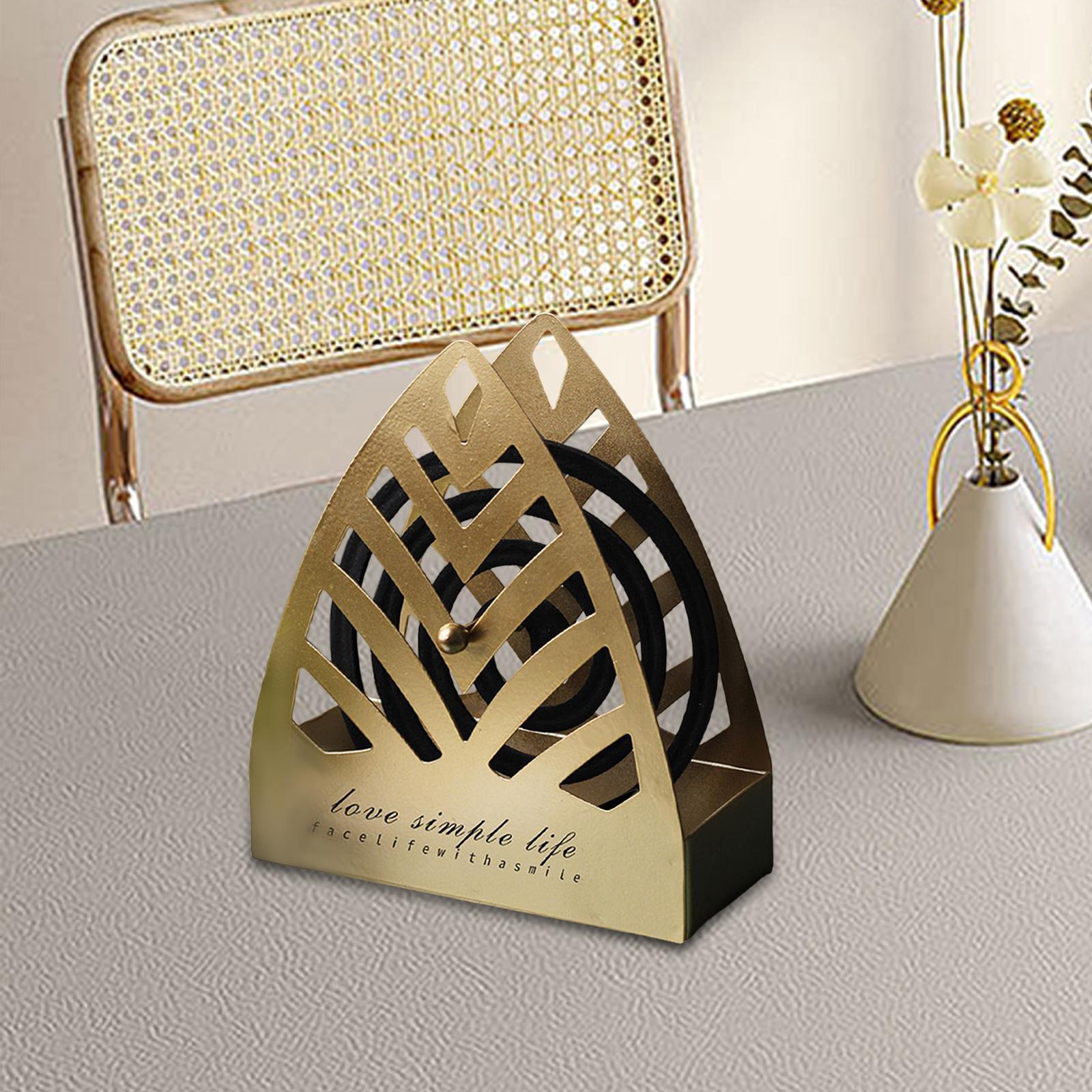 Metal Coil Holder Stand Burner Frame Rack for Bedroom Camping Home