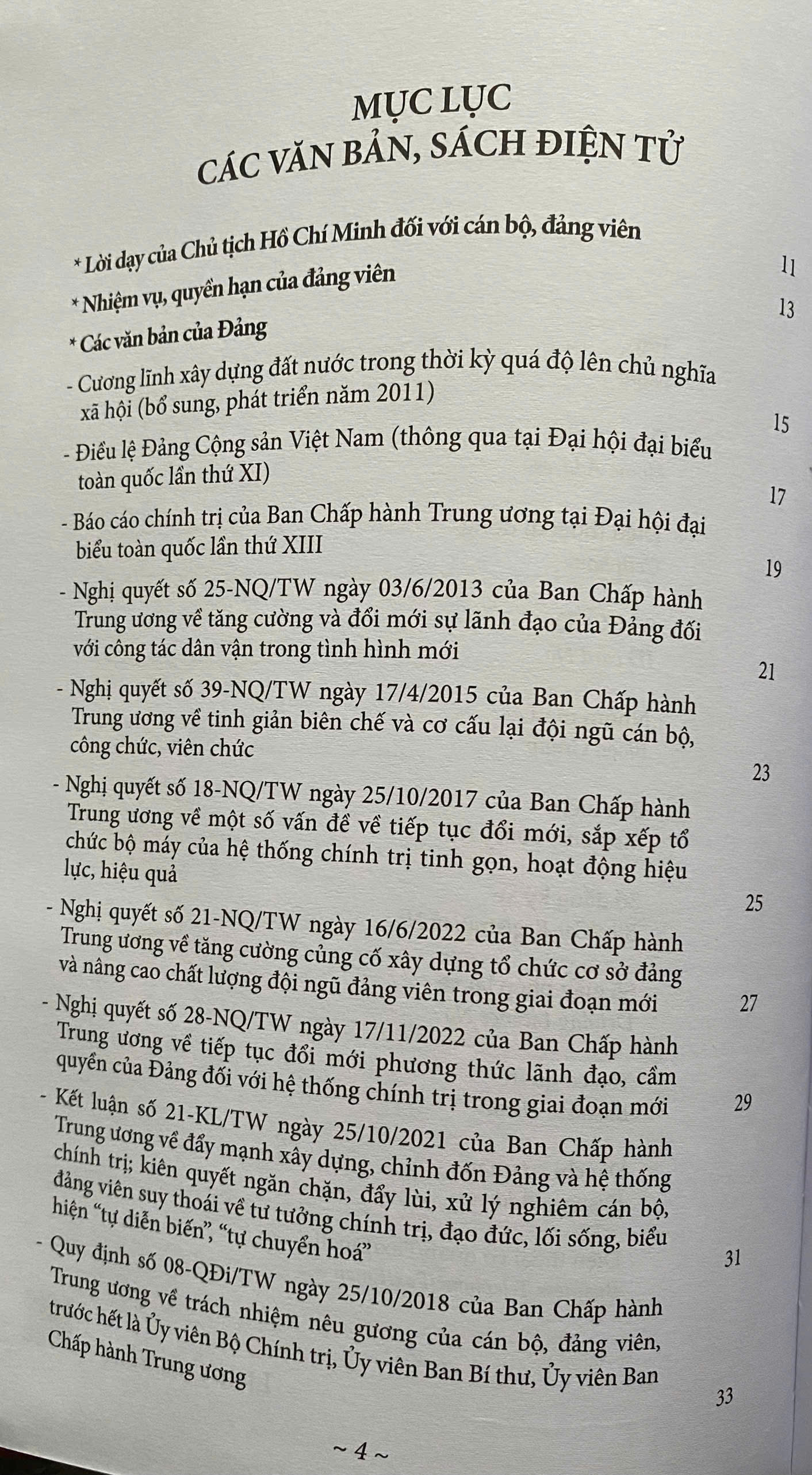 Sổ Tay Đảng Viên