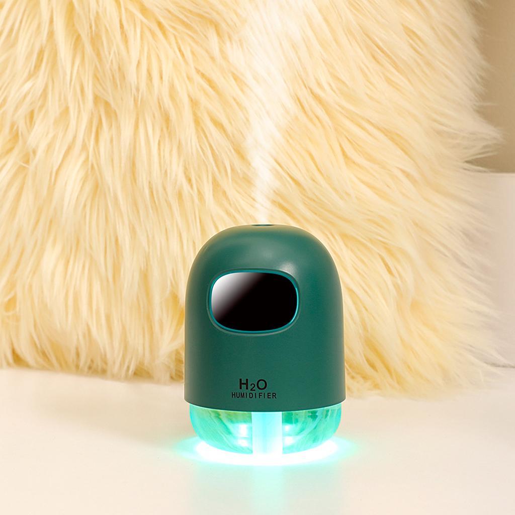 220ml Portable Mini Air Humidifier Oil Diffuser 7 LED Color for Home