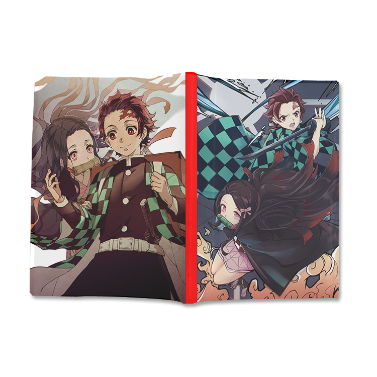 Sổ tay bìa dẻo hình Anime Kimetsu no Yaiba - Demon Slayer - Lưỡi gươm Diệt Quỷ