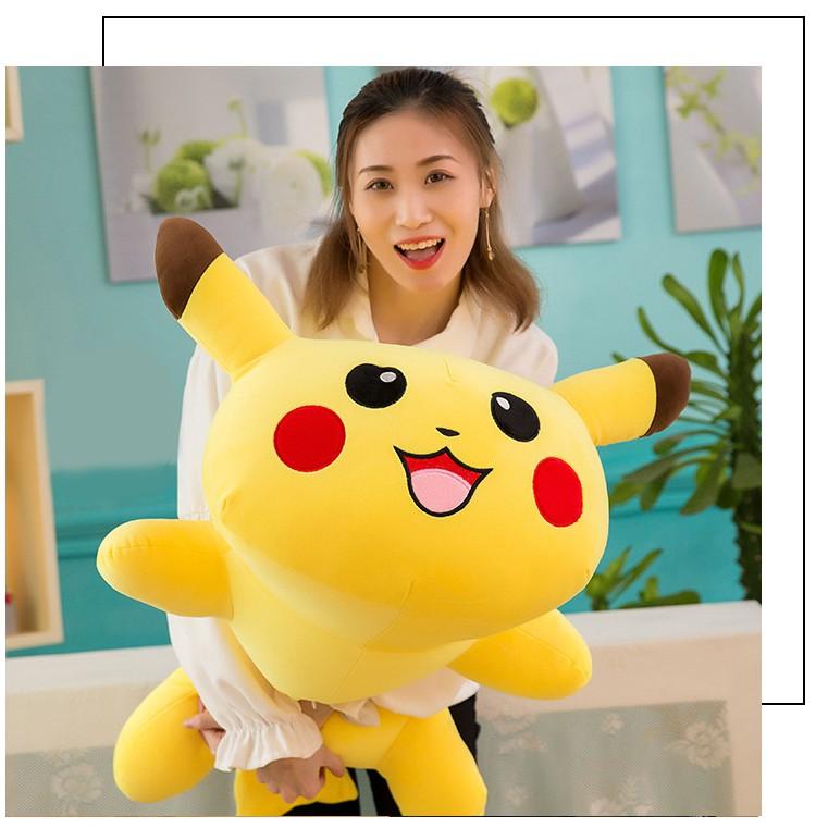 GẤU BÔNG PIKACHU NẰM (25CM---&gt;90CM)