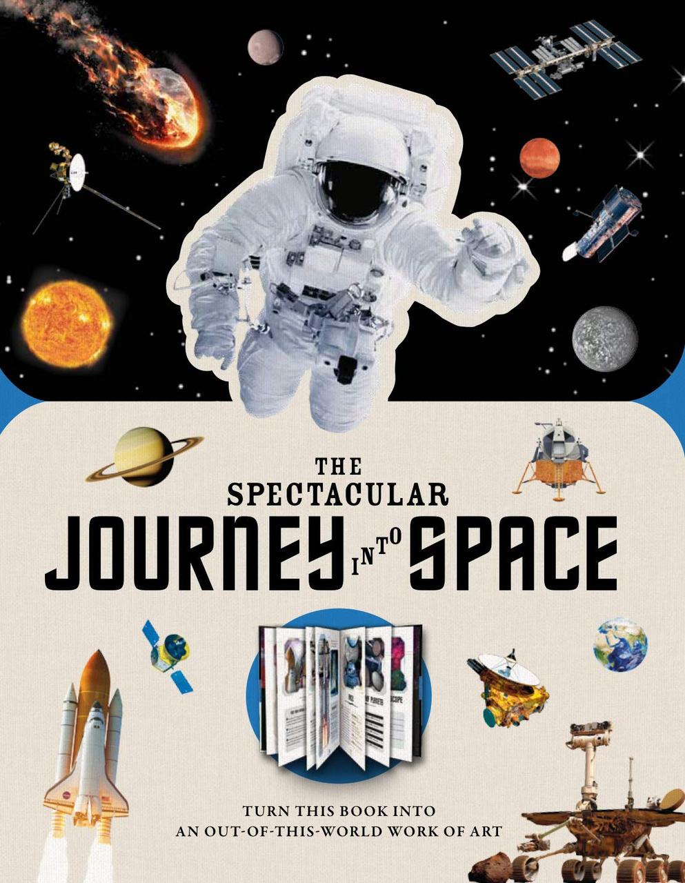 Sách - Paperscapes: The Spectacular Journey into Space by Kevin Pettman