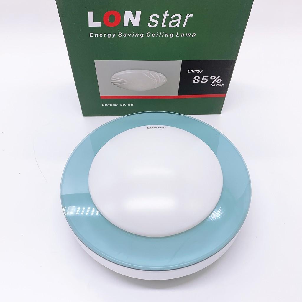 Đèn ốp trần trang trí ban công,phòng vệ sinh,cầu thang 21W phi 19cm ốp nổi tròn Thương hiệu LONstar