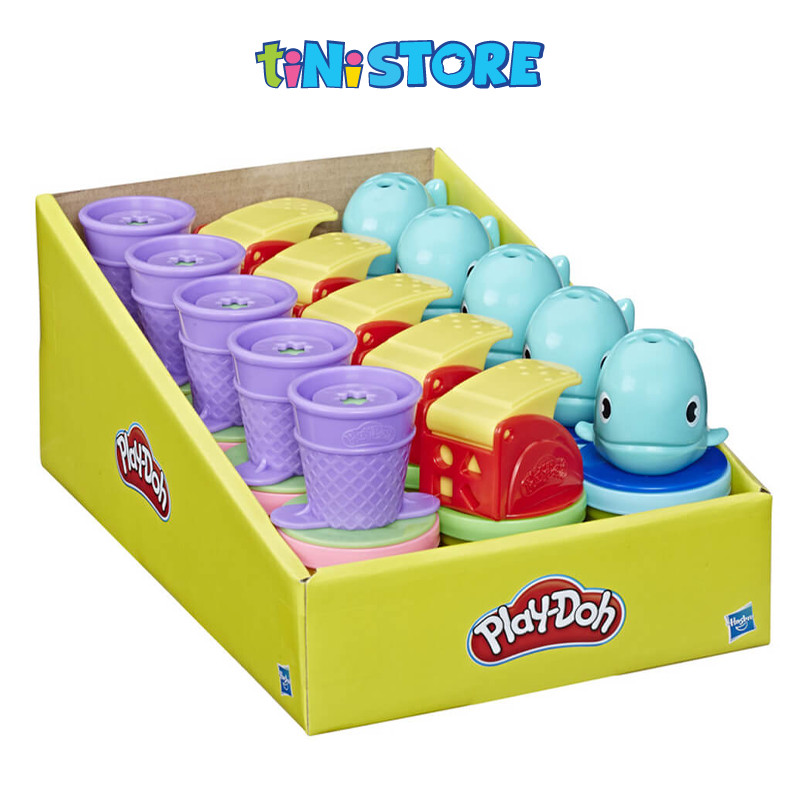 Đồ chơi hộp đất nặn mini kèm dụng cụ làm kem Play Doh