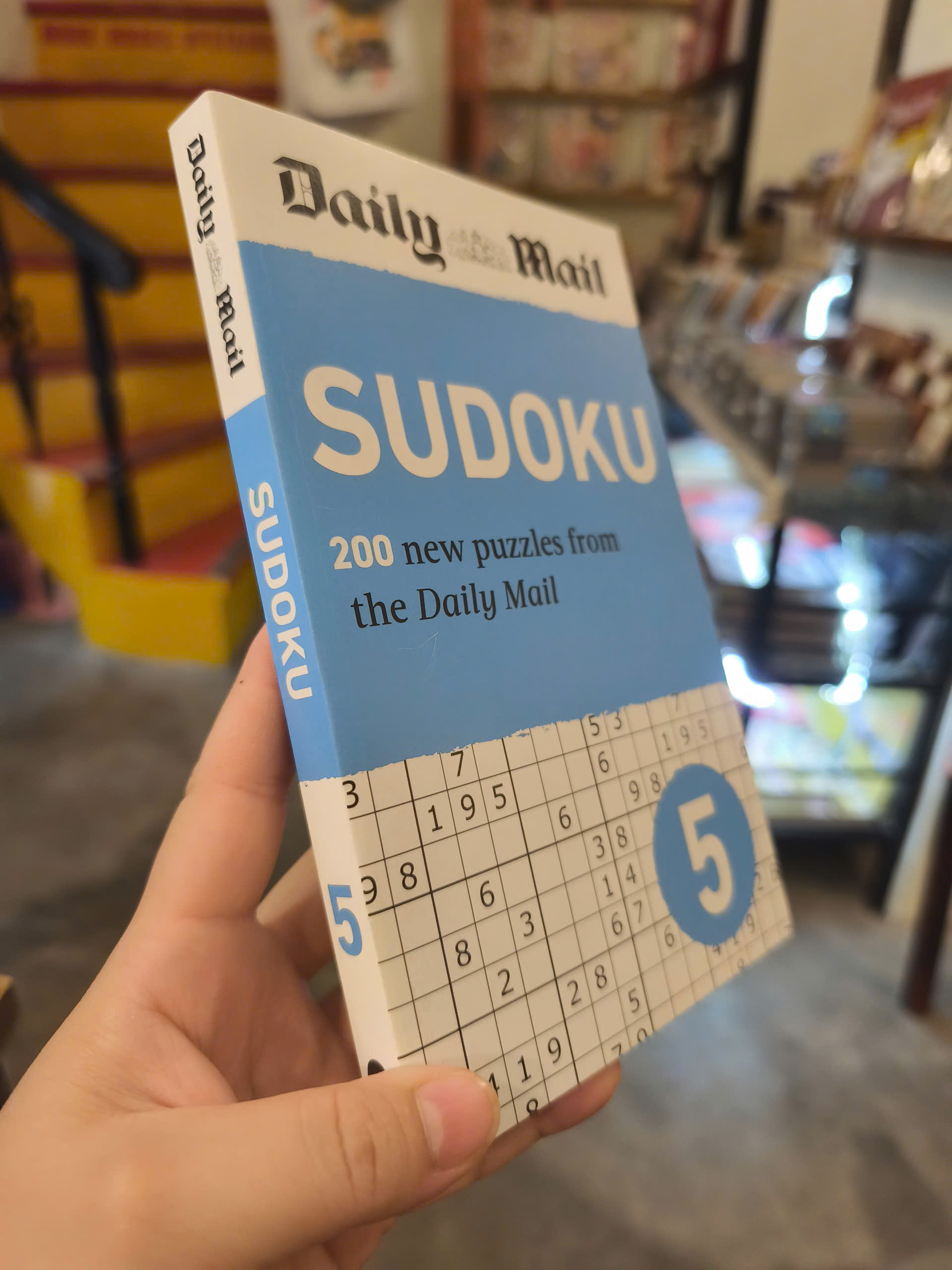 Sách - Sudoku 5 | Games / Ngoại văn Nhập khẩu UK / Trò chơi giải trí
