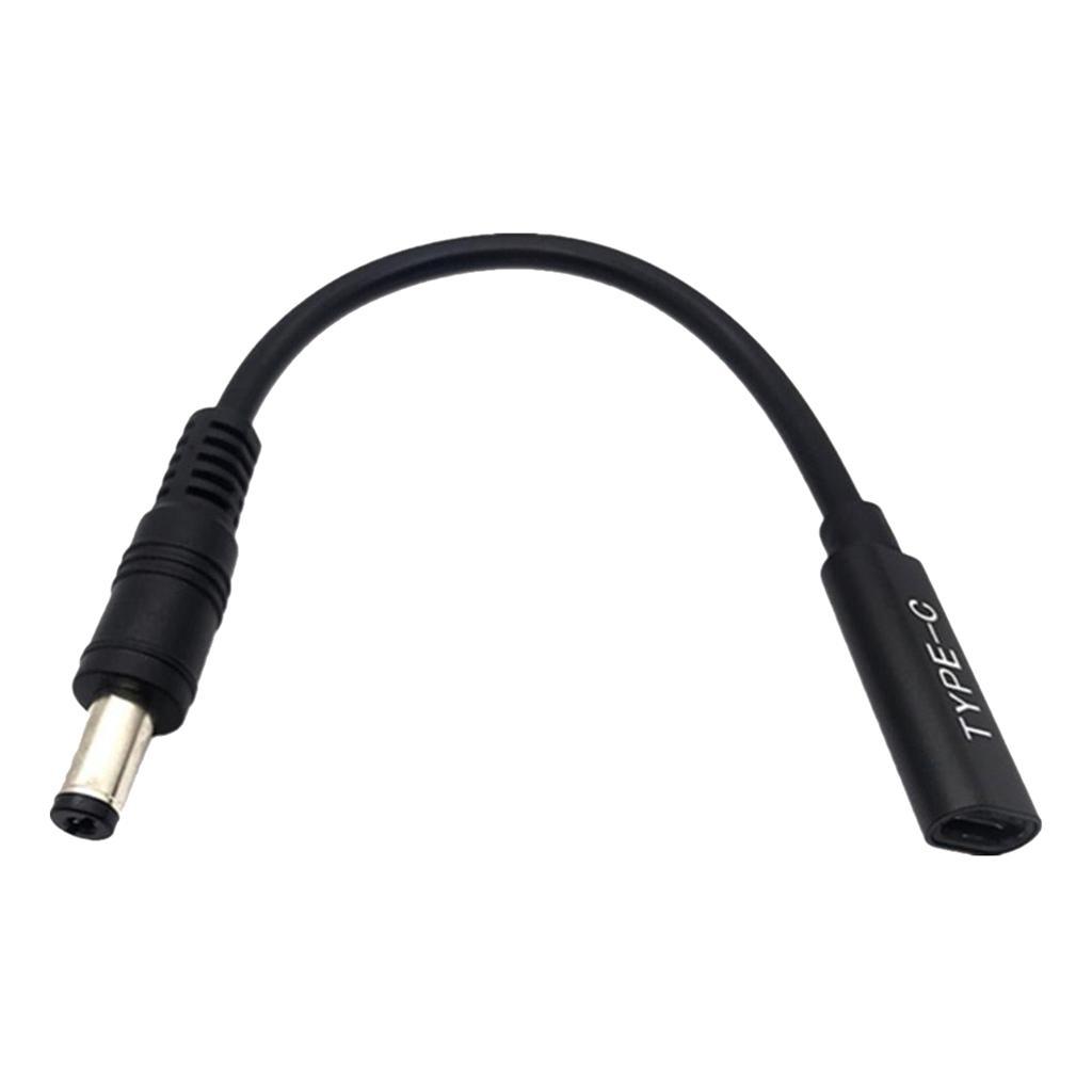 5521 Male To Type-C With PD Chip Laptop Adapter Power Charger Connector Cord