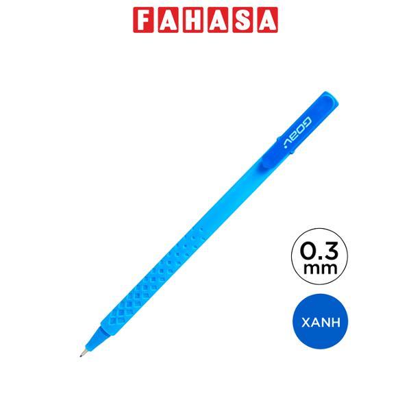 Bút Lông Kim Goal 0.5 mm - Thiên Long FL-015 - Mực Xanh - Thân Màu Xanh Dương
