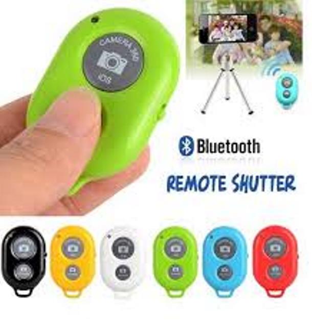 Remote bluetooth chụp hình tự sướng, điều khiển từ xa cho điện thoại - Giao màu ngẫu nhiên