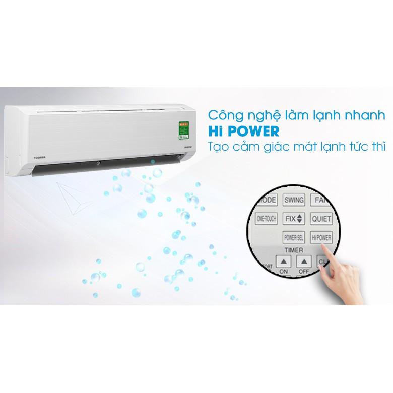 Máy lạnh Toshiba Inverter 1.5 HP RAS-H13C3KCVG-V-HÀNG CHÍNH HÃNG-GIAO HÀNG TOÀN QUỐC.