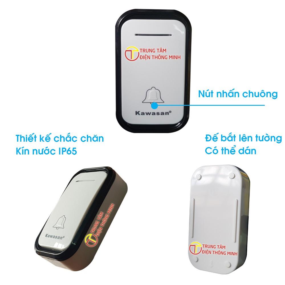 Chuông cửa Kawasan không dây chất lượng tốt, kết nối ổn định KW-DB658- Hàng chính hãng