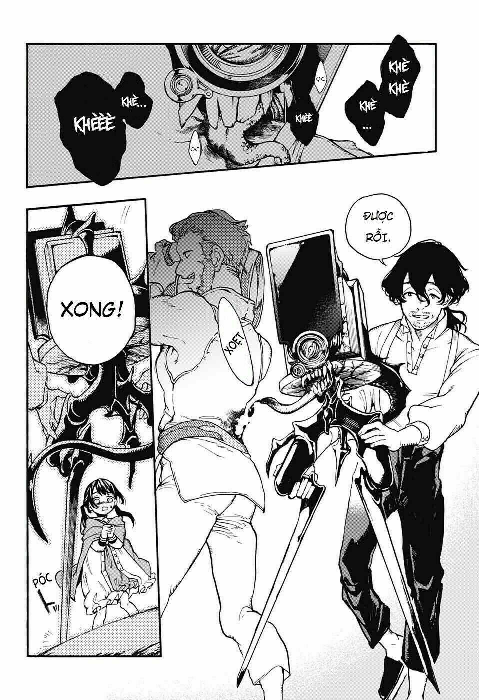 những bức họa quái dị của phù thủy chapter 5 22