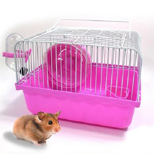 Lồng nuôi chuột hamster mini đầy đủ phụ kiện như hình ảnh