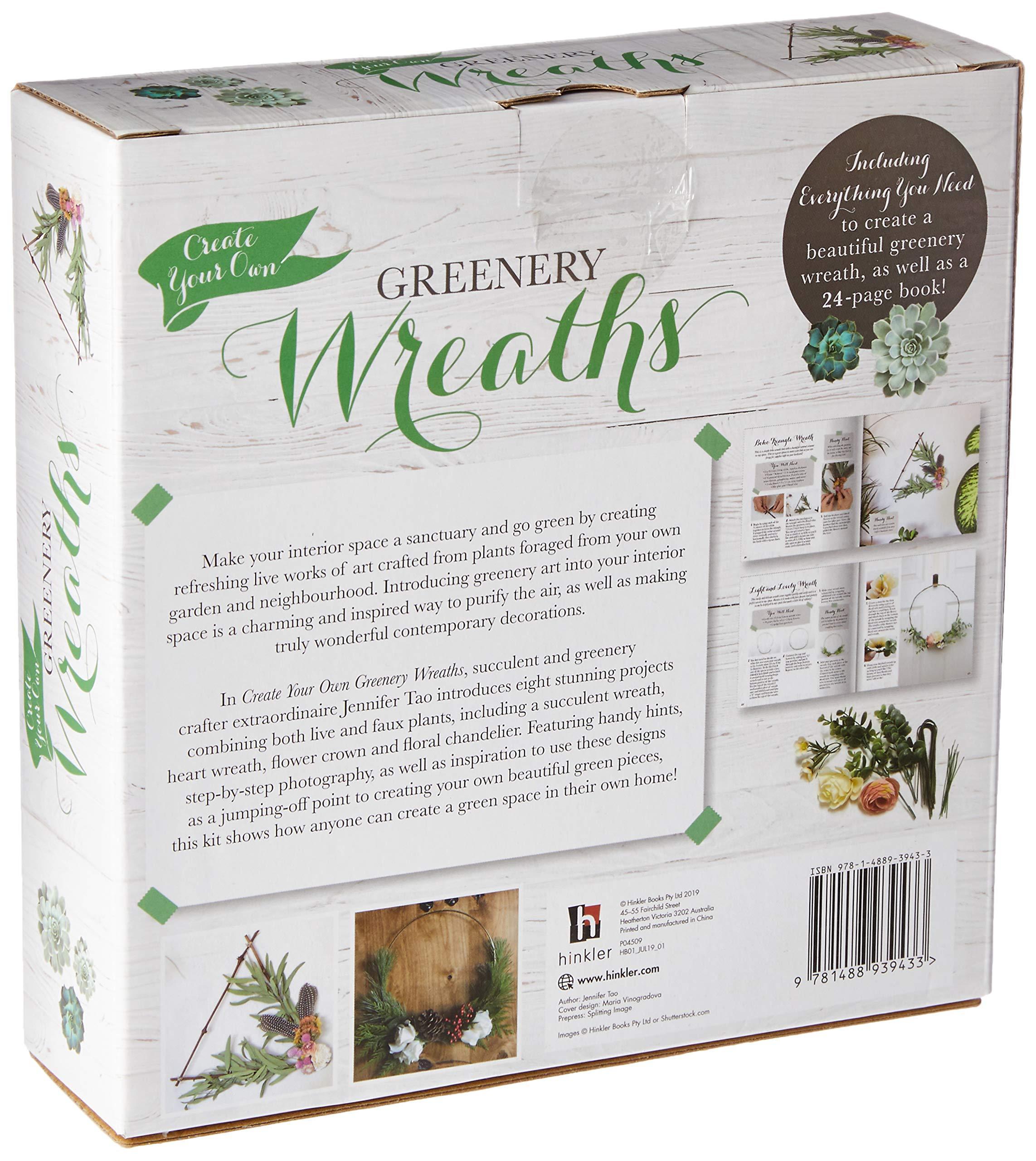 Create Your Own Greenery Wreath Kit Box Set