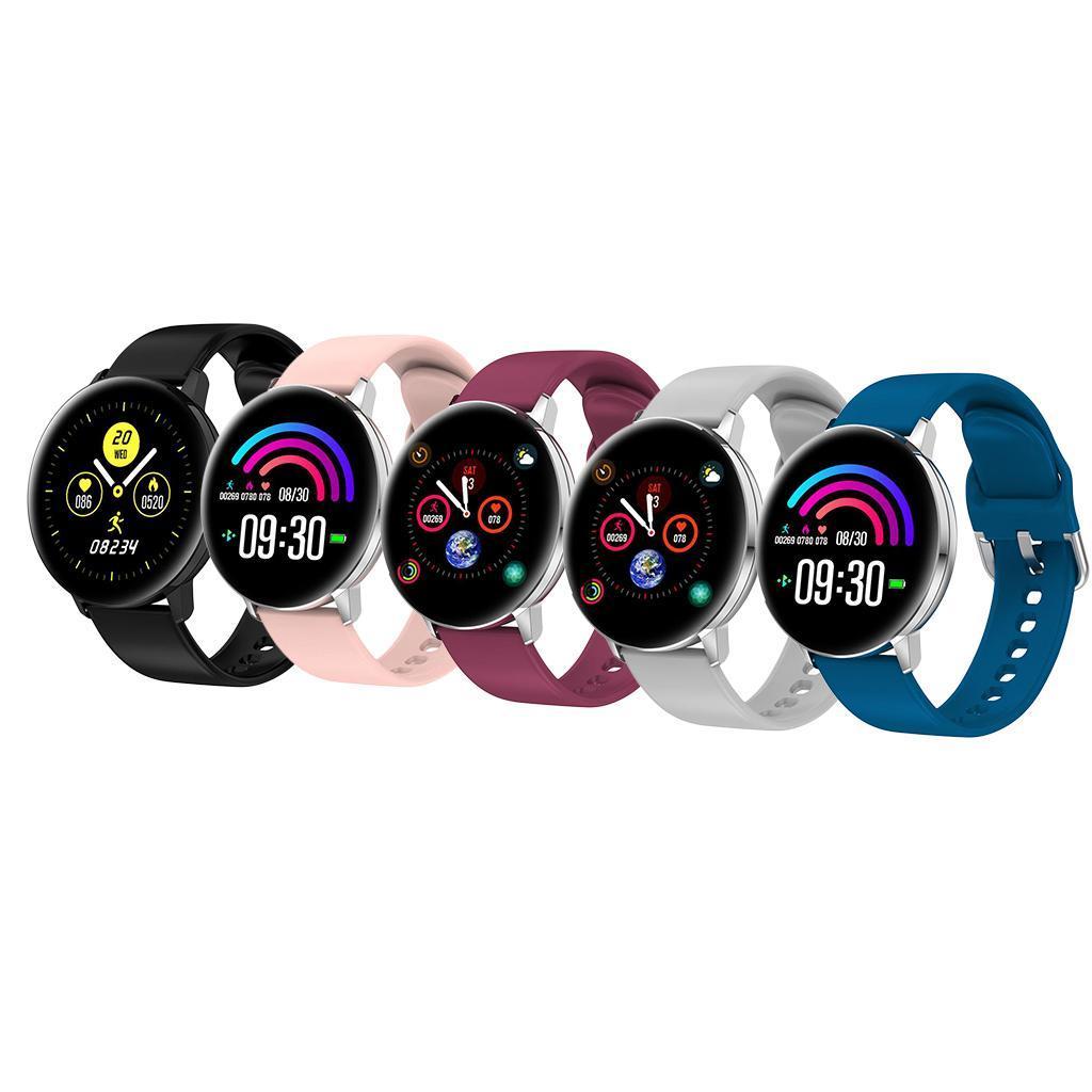 1.22inch IPS DT88 Smart Watch Wristband Pedometer Black