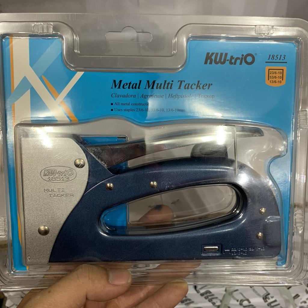 Kìm bắn ghim KW-TRIO 8513 tặng kèm 1000 ghim 53/8