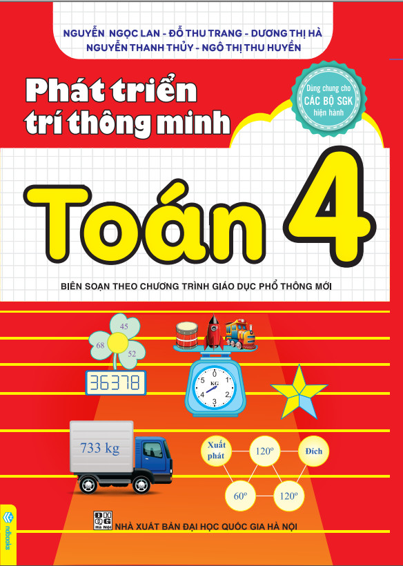Sách - Phát Triển Trí Thông Minh Toán 4 - Biên soạn theo chương trình GDPT mới - ndbooks
