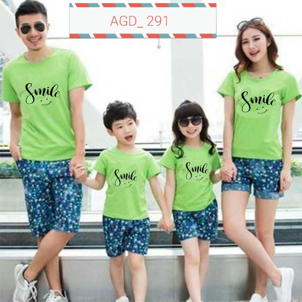 Áo nhóm mẫu SMILE - MÃ AGD 291