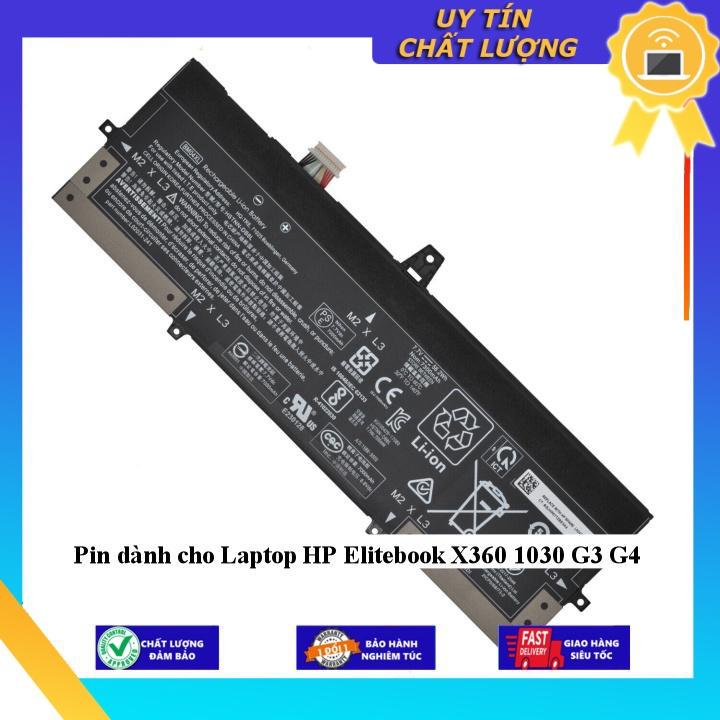 Pin dùng cho Laptop HP Elitebook X360 1030 G3 G4 - Hàng Nhập Khẩu New Seal