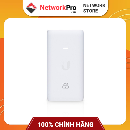 Bộ Nguồn UniFi PoE Adapter AF 48VDC, 0.32A, Tốc Độ 1 Gbps Chính Hãng