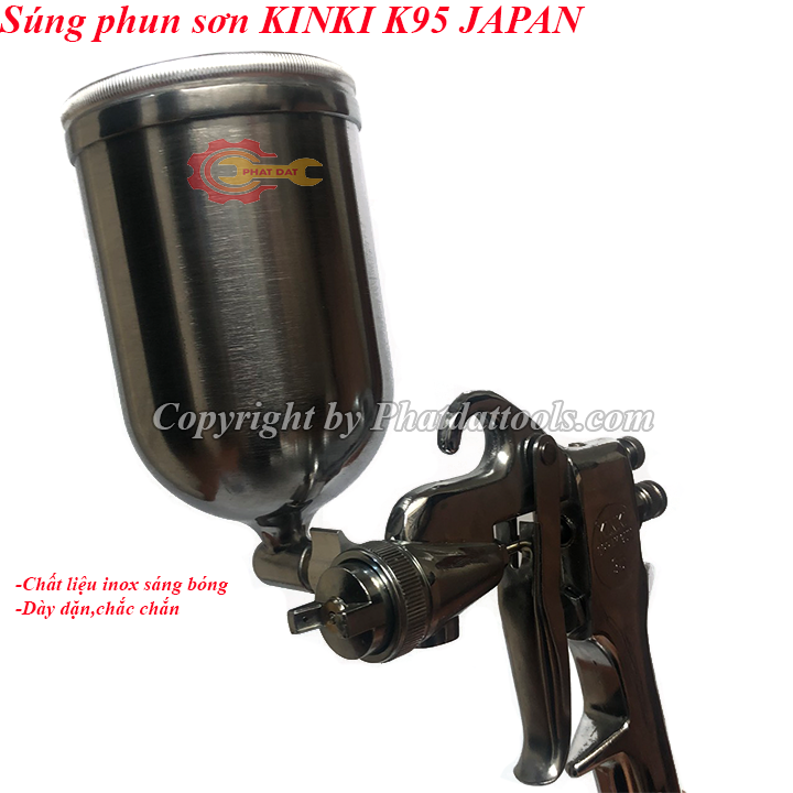 Súng phun sơn KINKI K95 JAPAN cao cấp