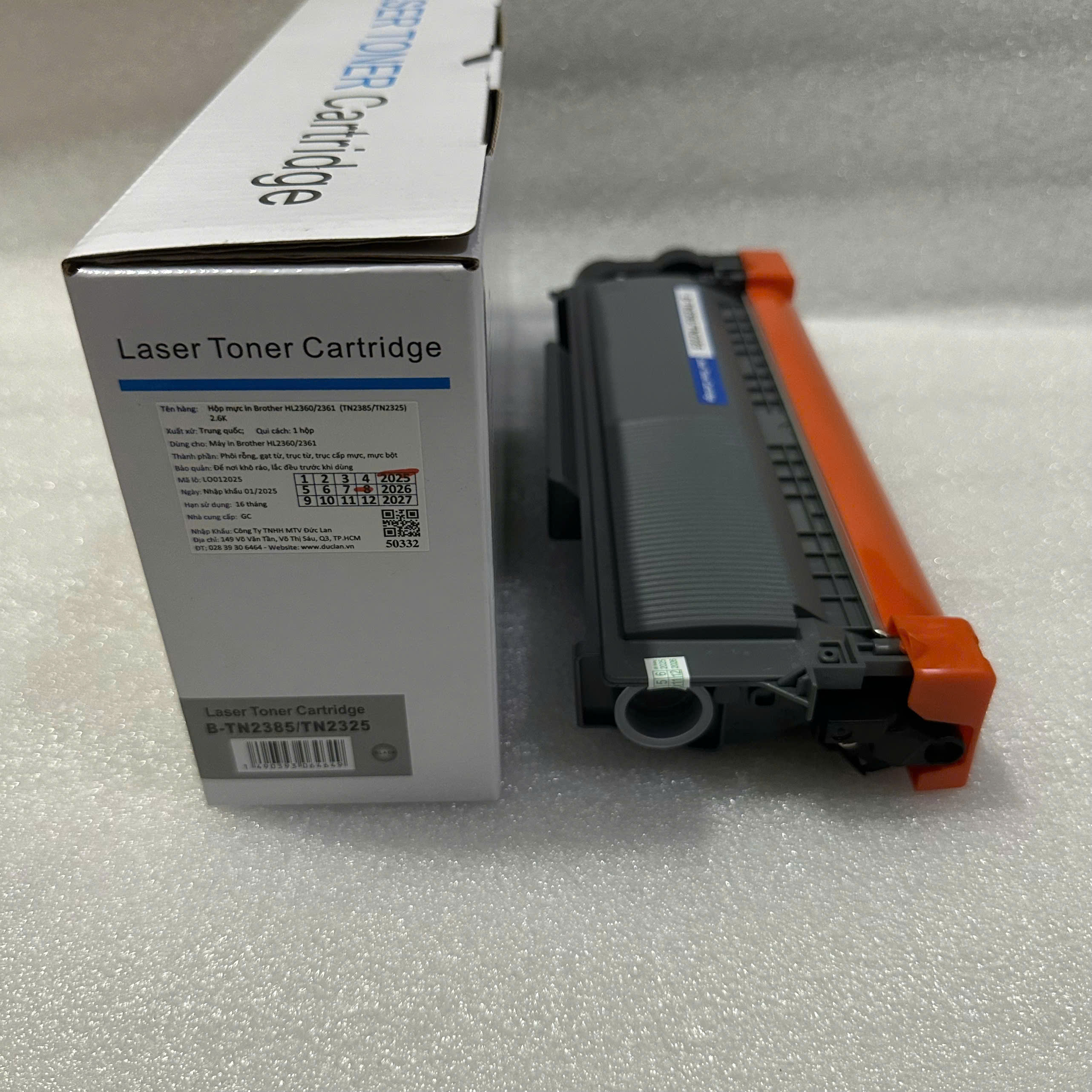 Hộp mực TN2385 TN-2325 TECH dùng cho máy in Brother HL L2321D, L2361DN, L2366DW, L2520D, L2701DW 2.6K - Hàng Nhập khẩu