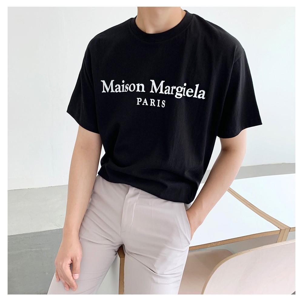 Áo Thun Unisex Tay Lỡ Form Rộng Nam Nữ Maison Margiela DCT phong cách Hàn Quốc TN71 Haley - Beshine Store