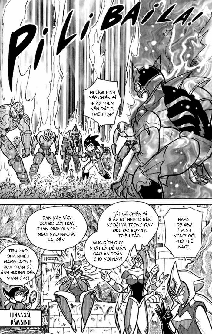 hiệp sĩ giấy - origami fighter chapter 30 17