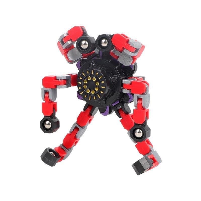 Đồ Chơi con quay Spinner Robot Biến Hình Thông Minh Cho Bé