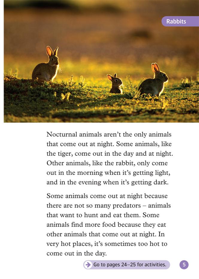 Oxford Read and Discover 4 Animals at Night