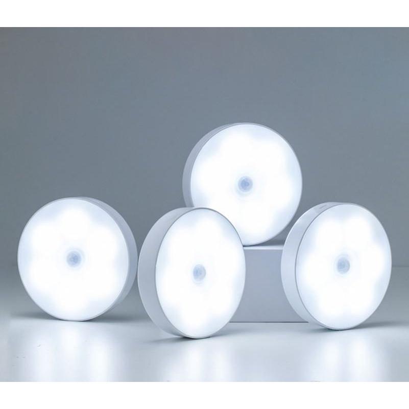 Đèn led cảm ứng tích điện sạc pin tiện lợi, đèn ngủ cảm biến chuyển động thông minh giá rẻ