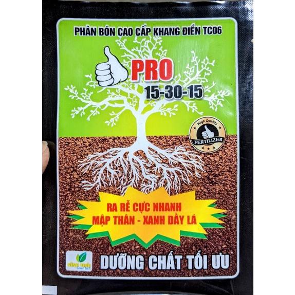Phân bón Pro 15-30-15 Kích Ra rễ cực mạnh dùng cho rau màu, hoa cây canh, cây ăn trái