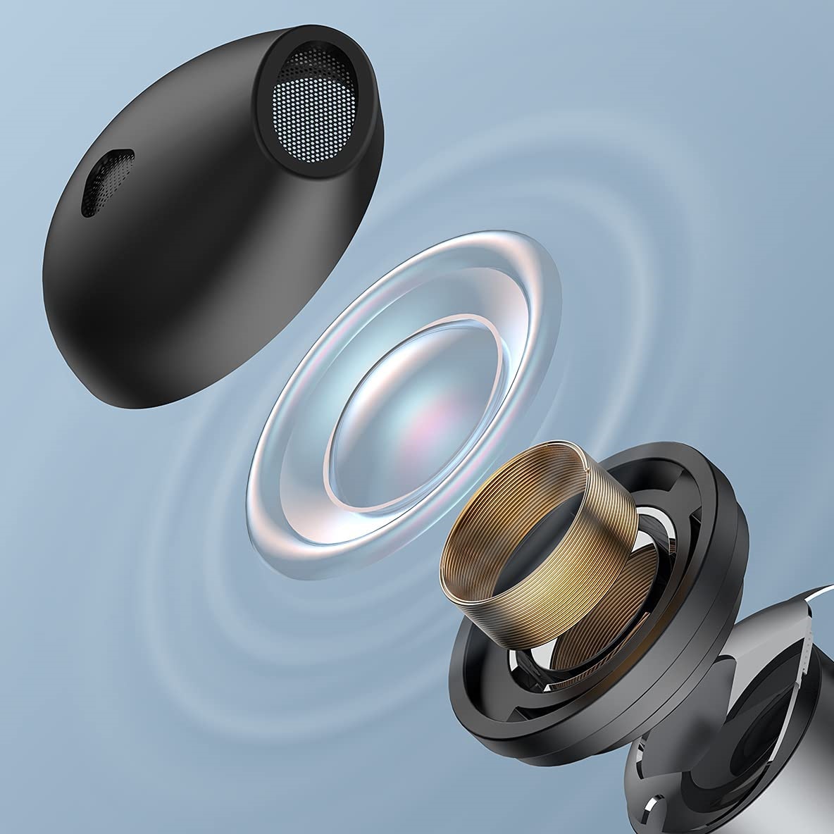 Tai nghe TrueWireless Earbuds Soundpeats Air3 - Hàng chính hãng