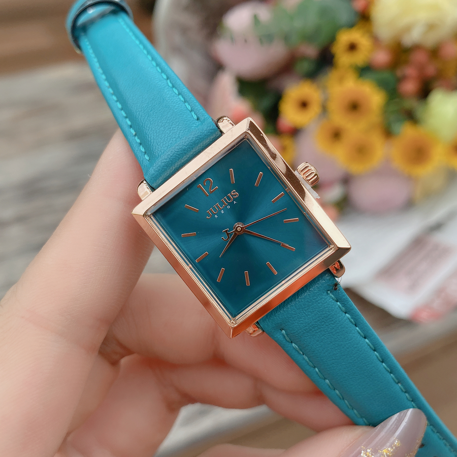 Đồng Hồ Julius JA-1322B Hàn Quốc Dây Thép