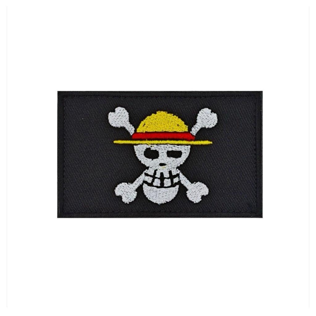 Patch_velcro thêu nhân vật hoạt hình One Piece dán ba lô_quần áo_túi xách