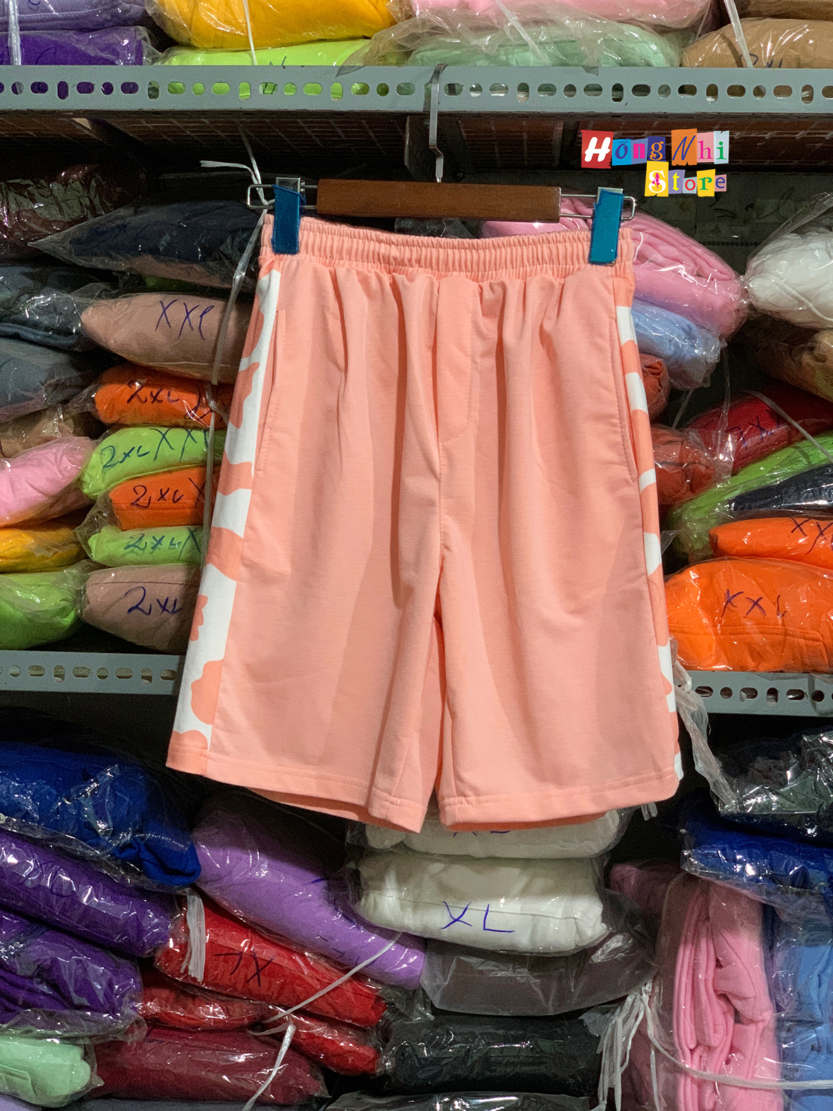 Quần Short Line - Short Thun Dáng Rộng Unisex - MM