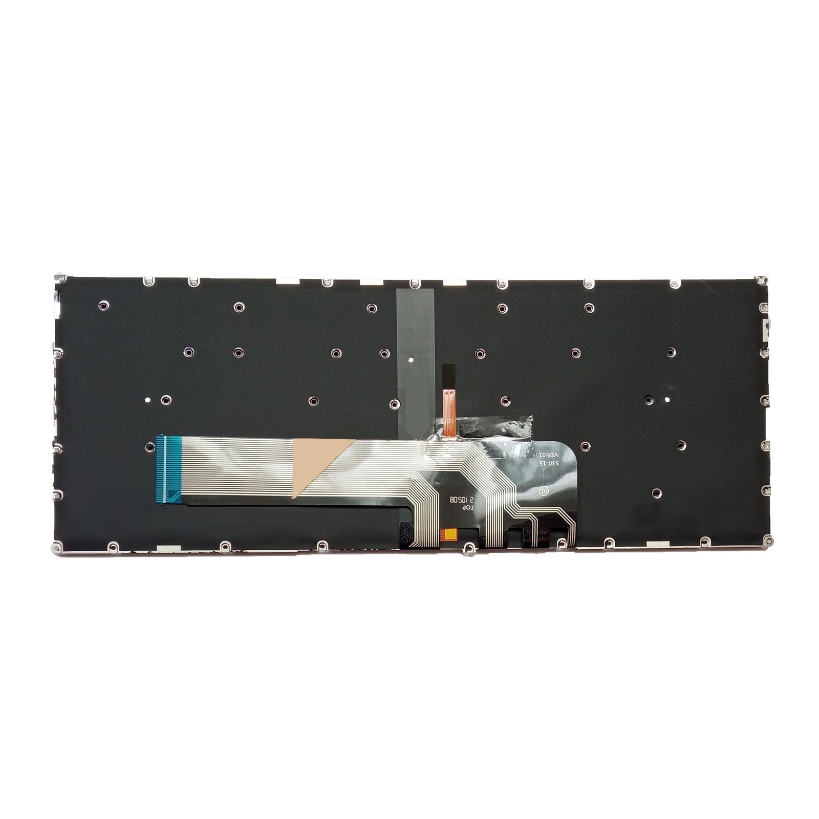 Laptop Keyboard US Layout with Backlit English for 13S- 14S- Accessory