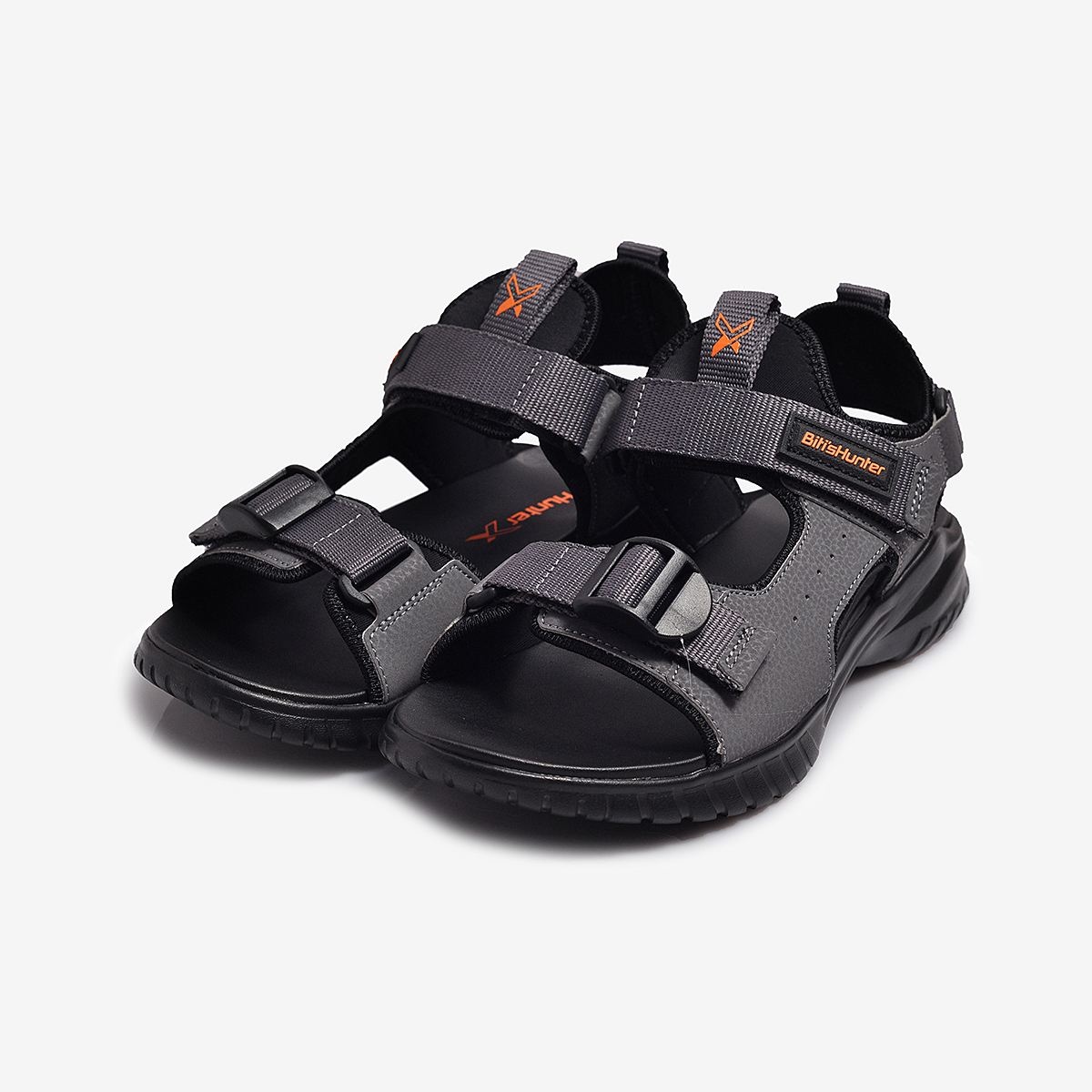 Sandal Nam Biti's Hunter X Blazin’ Neon Collection DEMH01300XAM (Xám)