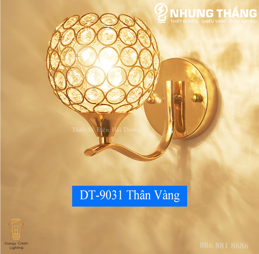 Đèn Gắn Tường Trang Trí Tô Điểm Thêm Vẻ Đẹp Tinh Tế Cho Căn Phòng - Kèm Bóng Led 3 Chế Độ - Có Video