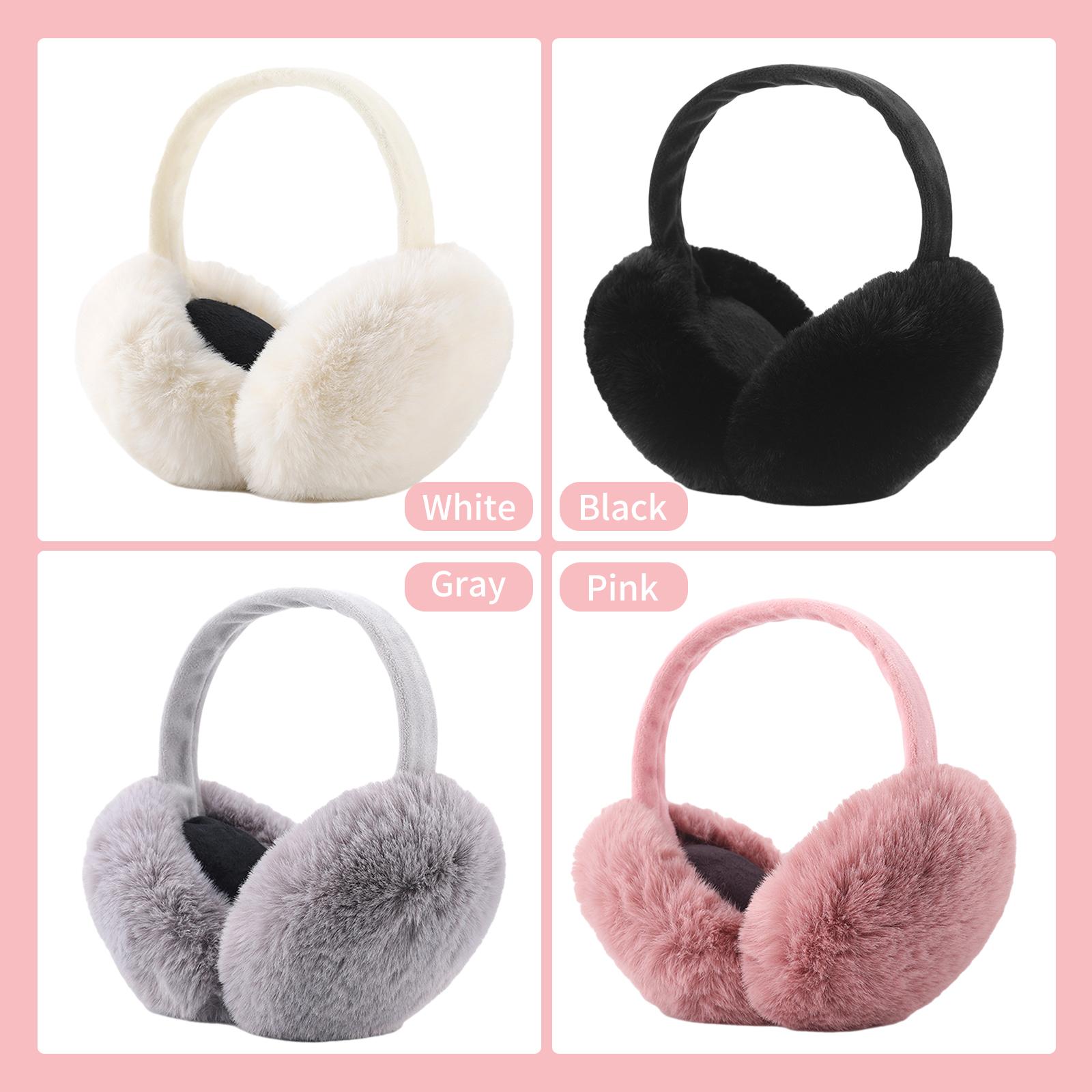 Bịt Tai Lông Thú Giữ Ấm Sang Trọng Cho Nữ