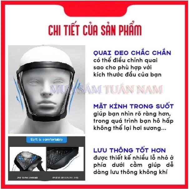 Mặt Nạ Kính Chống Giọt Bọt Phòng Dịch