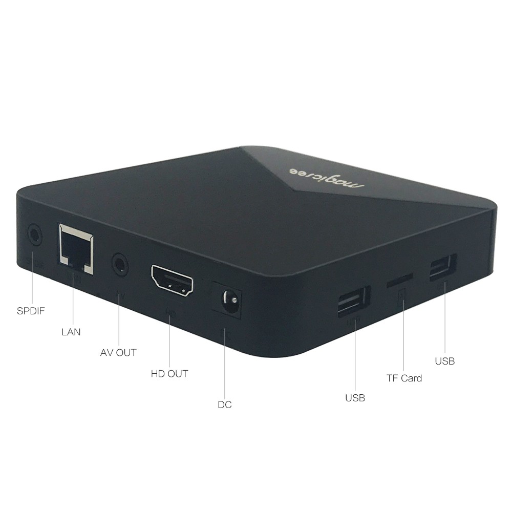 Android Tivi Box Magicsee N5 - Bản Dual Wifi - Chip S905X - Ram 2GB - Rom 16GB - Rom ATV - Hãng Chính Hãng