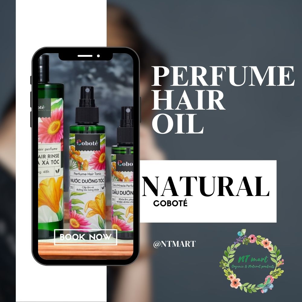 COBOTÉ - Dầu dưỡng tóc - Coco Miracle Perfume Hair Oil