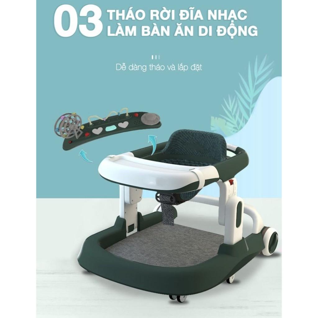 XE TẬP ĐI CHO BÉ 6-18 tháng tuổi BABY WALKER ĐA NĂNG FULL option