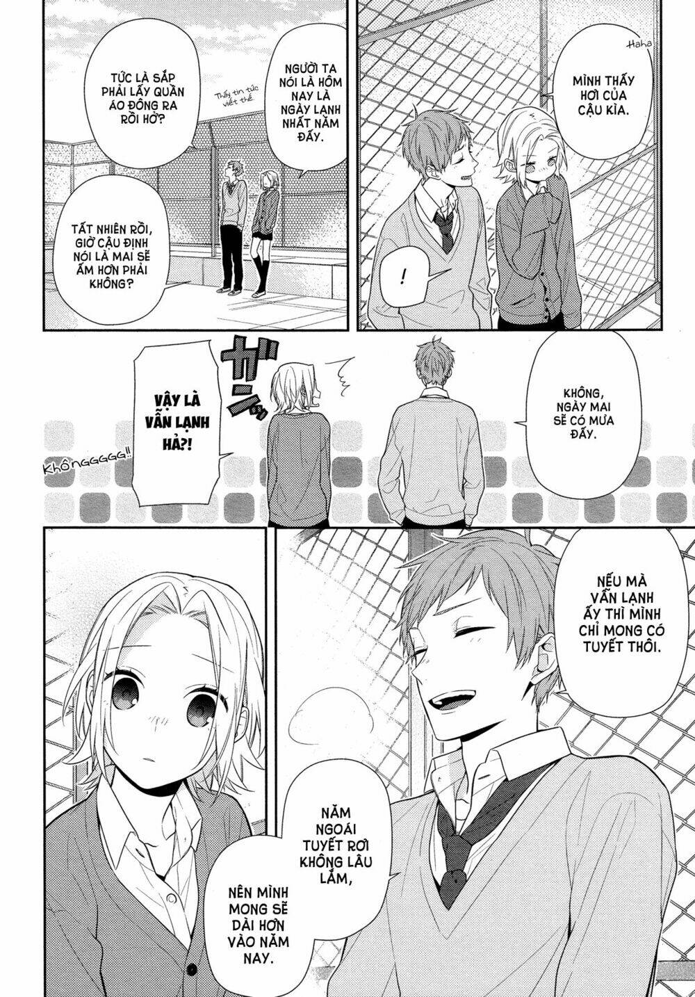 chuyện của hori và miyamura chapter 59 14
