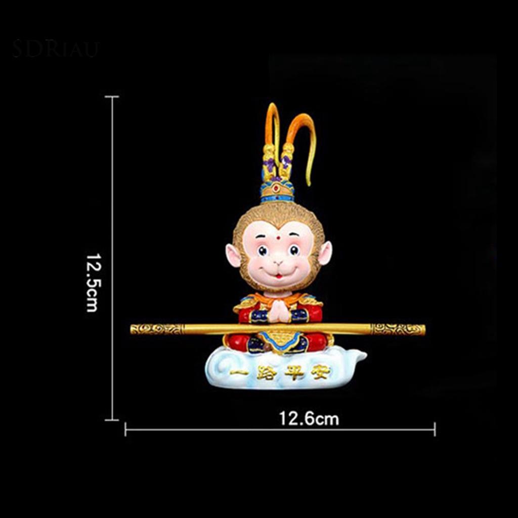 Mô Hình Chú Khỉ Hoạt Hình Mini Trang Trí Xe Hơi